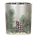 Mars & More Theelichthouder dennenappel groen 8cm