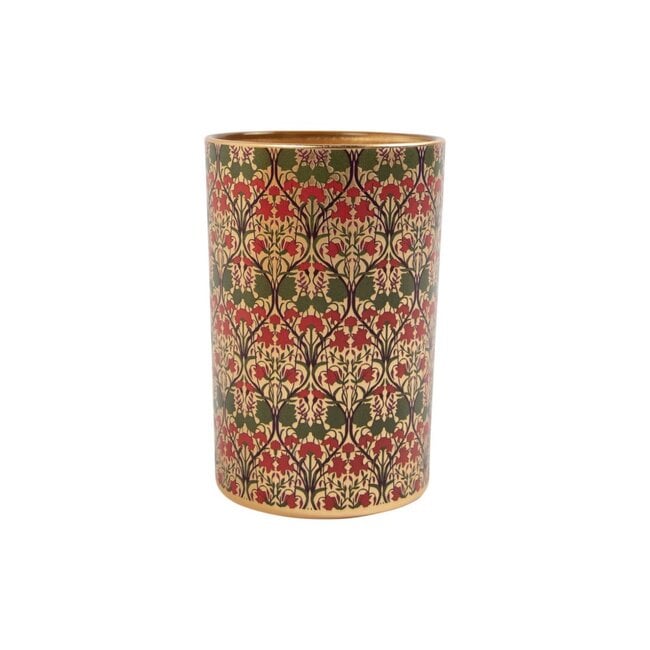 Mars & More Theelichthouder ornament bloemen goudfolie E 12,5cm