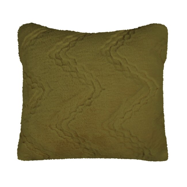 Mars & More Kussen Zig Zag Groen 45x45cm