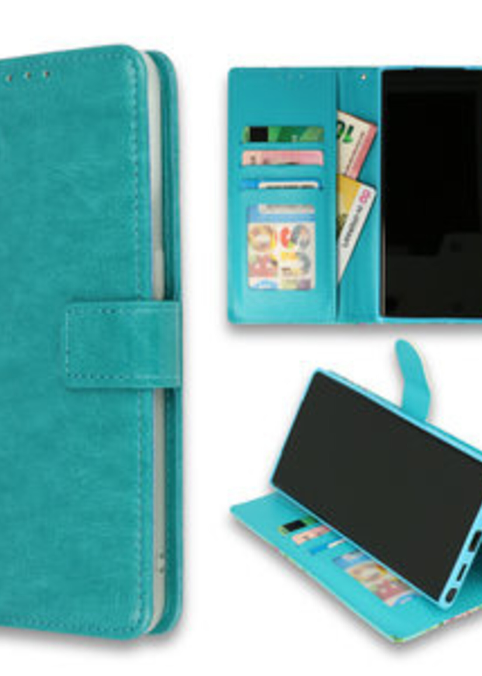 Huawei P Smart 2019 bookcase | turquoise