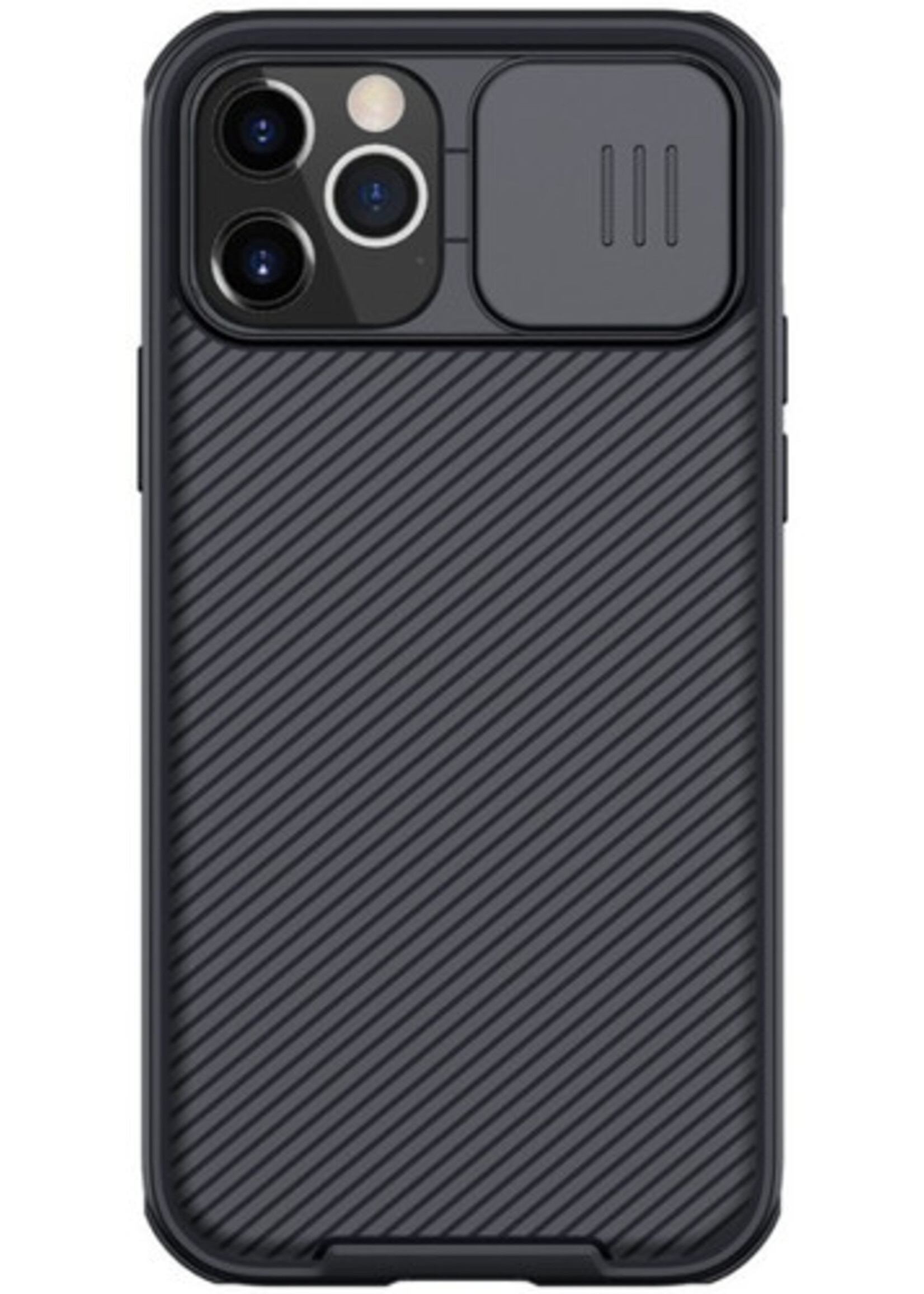 iPhone 12 hoesje | zwart | creative case | Camshield