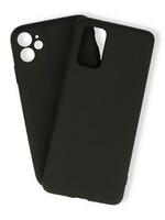 Apple iPhone 12/12Pro - Silicone case zwart