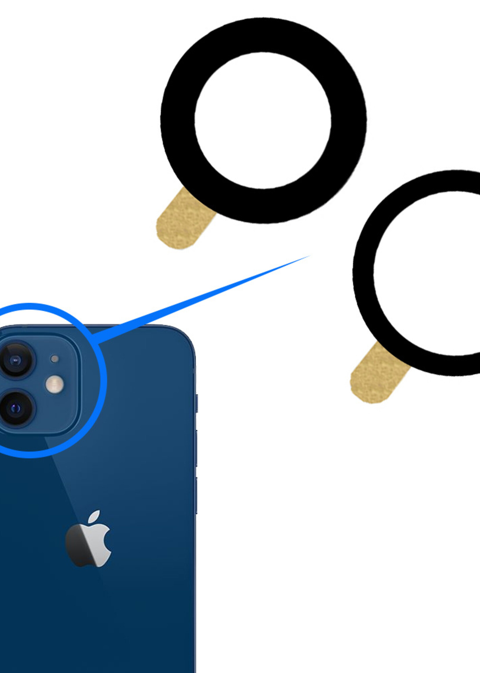 Apple Apple iPhone 12 Rear-facing Camera Lens Cover