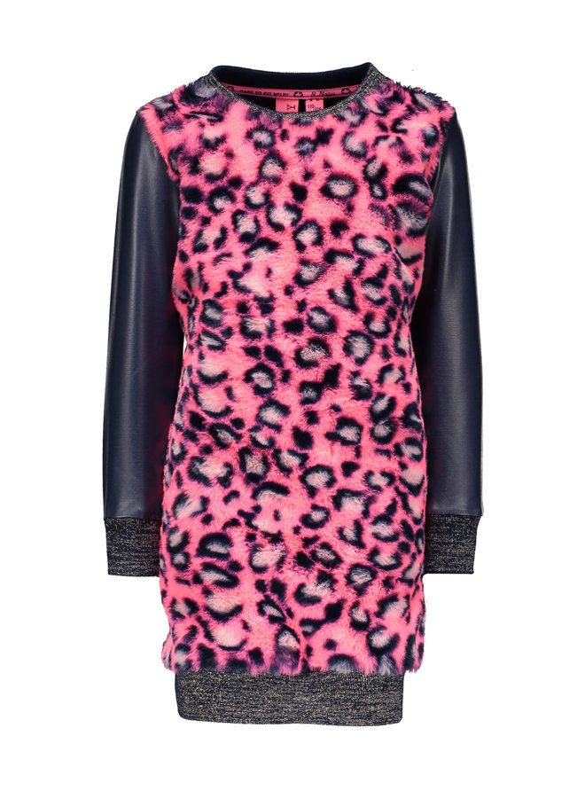 Fur Dress - Pink