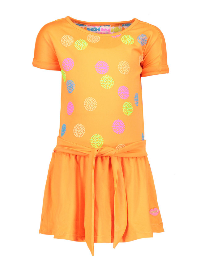 Dress Dots - Neon Orange