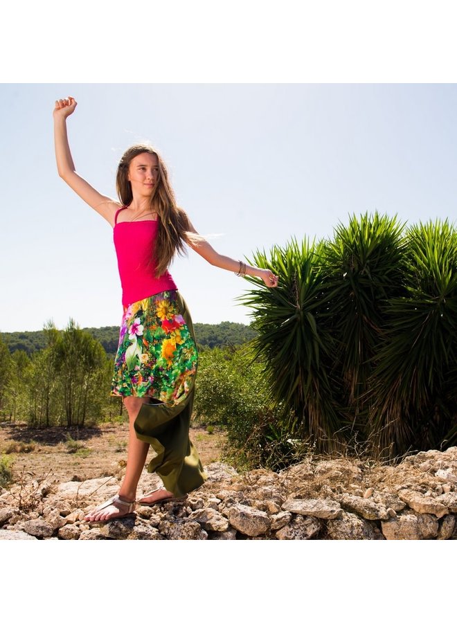 Smocked Top Jamaica - Fuchsia