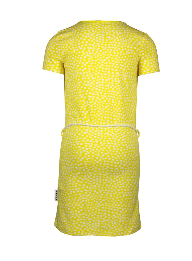 Dress - Dots Lemon