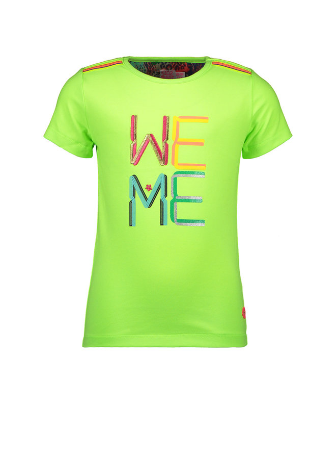 Shirt WE ME - Lime