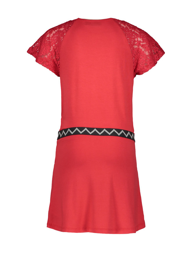 Dress Lace Cerise