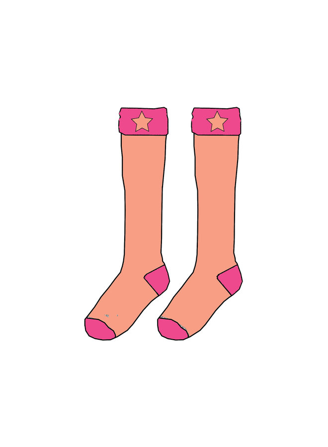 Socks Pink/Melon