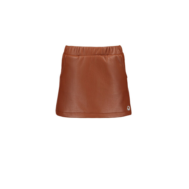PU Skirt - Rust