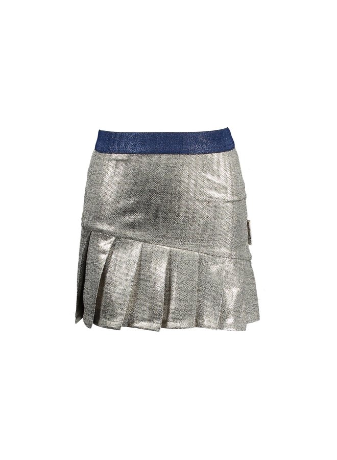 Skirt Slanted Plissé Part - Champagne