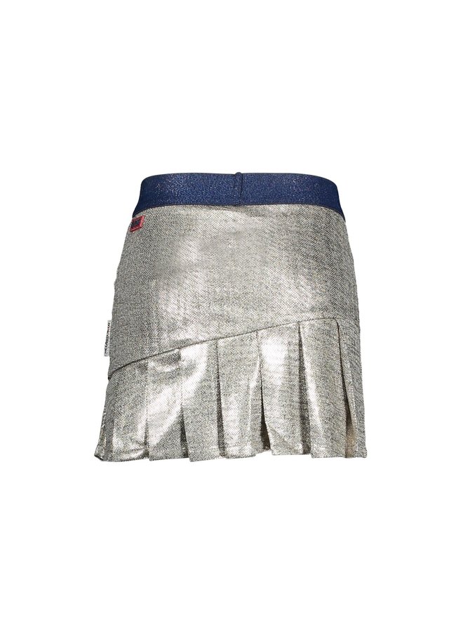 Skirt Slanted Plissé Part - Champagne