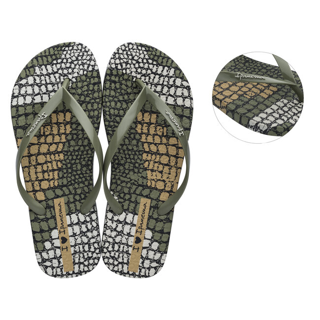 Ipanema I Love Safari - Green/Beige