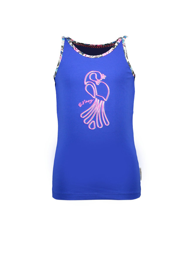 B.Nosy - Tanktop With Contrast Binding - Cobalt Blue