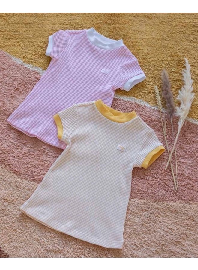 Feetje - Baby Nachthemd Wafel - Roze