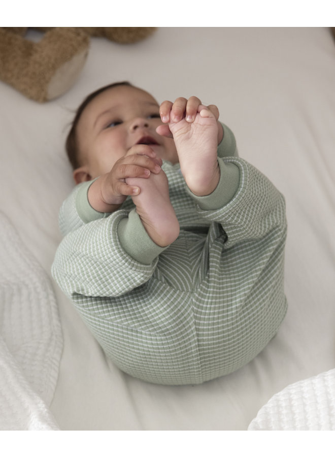Feetje - Baby Pyjama Wafel - Groen Special