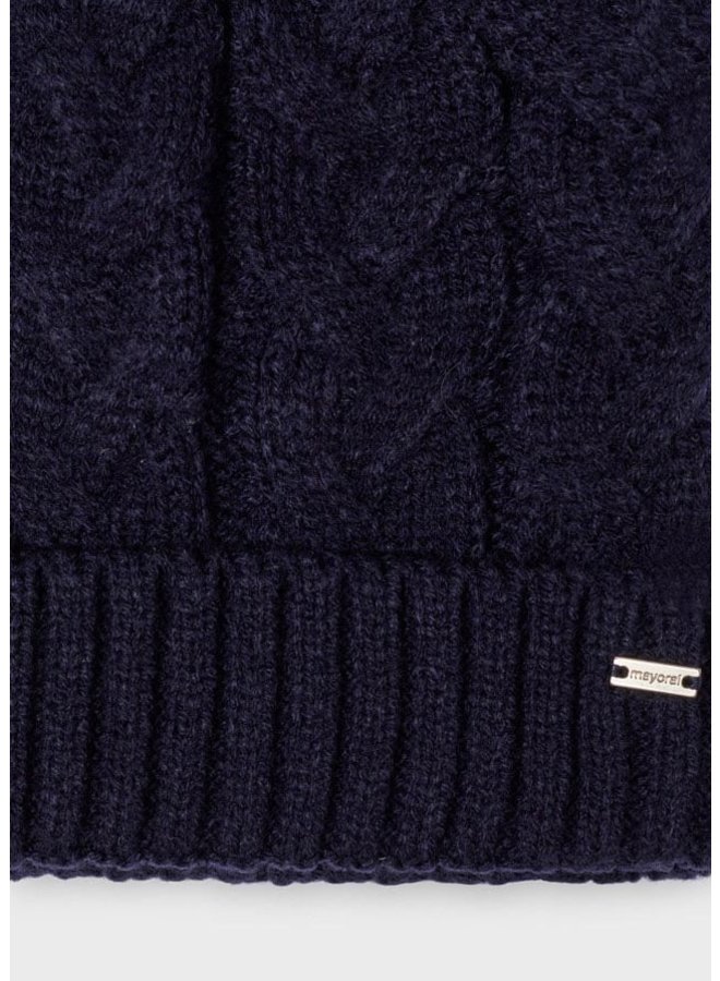 Mayoral - Hat & Scarf Set - Navy