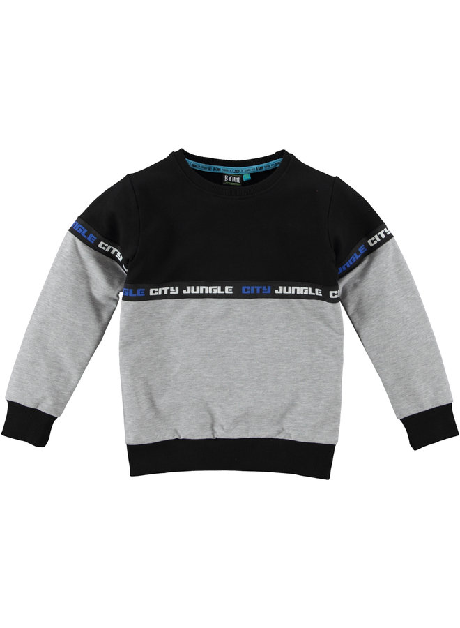 B'Chill - Sweater Zyan - Grey Melee