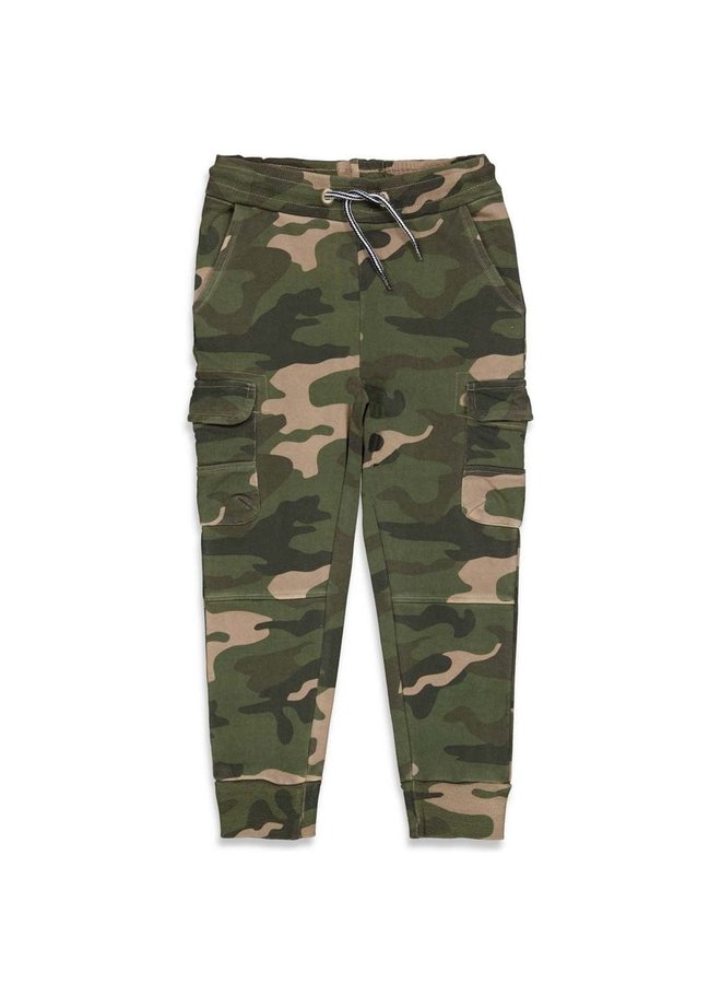 Sturdy - Cargo Broek Army - Press And Play