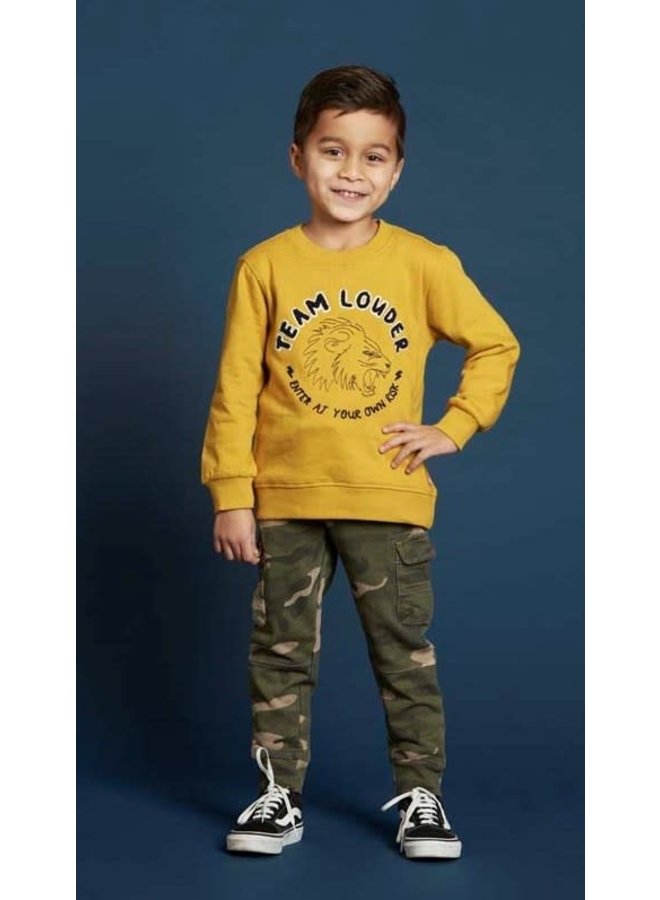 Sturdy - Cargo Broek Army - Press And Play