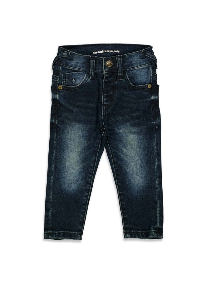 Feetje - Slim Fit Denim Donkerblauw - Feetje Denim