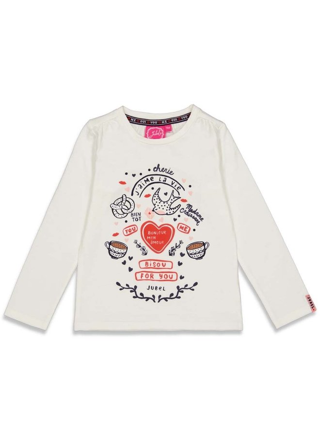 Jubel - Longsleeve Offwhite - Club Amour