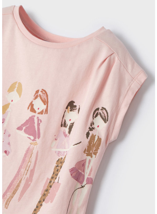 Mayoral - S/S Doll T-Shirt - Crystal