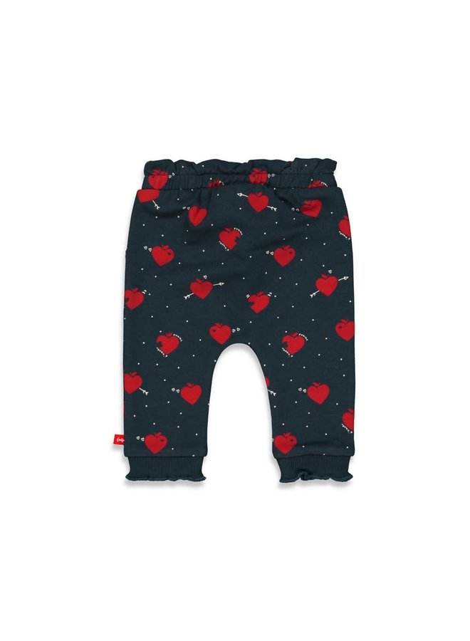 Feetje - Broek AOP Marine - Pomme D'Amour