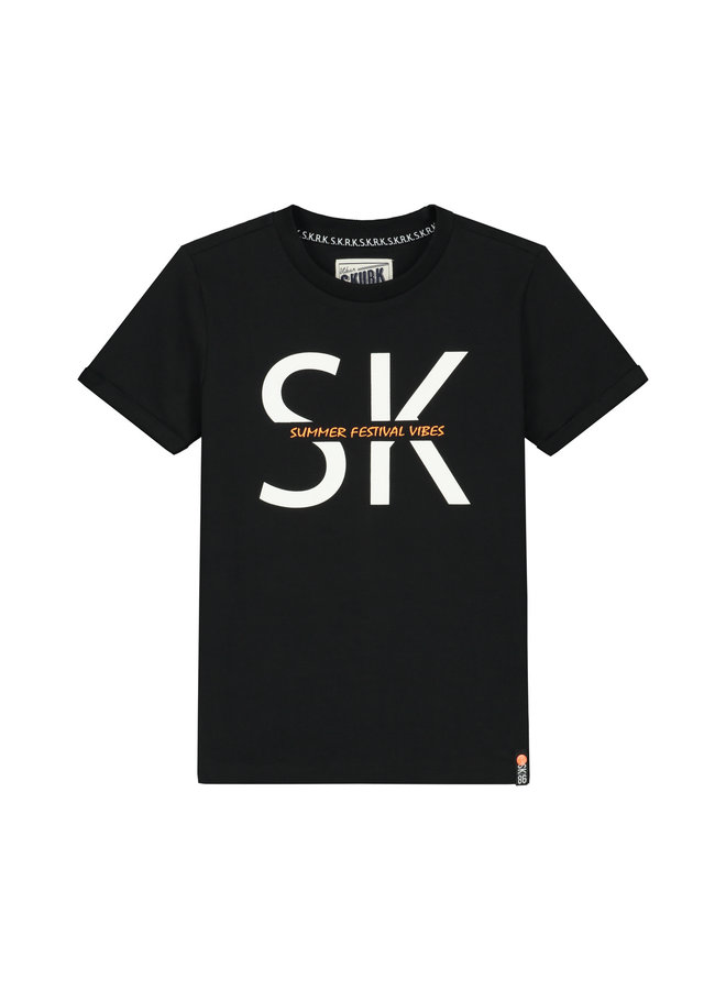 Skurk - T-shirt Tavi - Black