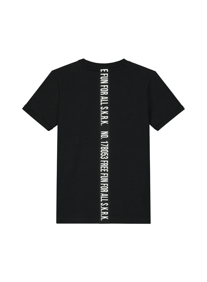 Skurk - T-shirt Tavi - Black