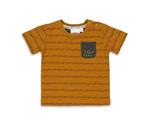 Feetje Feetje - T-shirt Streep Camel 