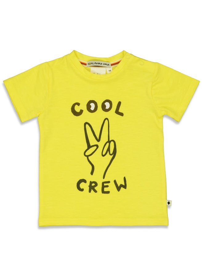 Feetje - T-shirt Geel - Cool Crew