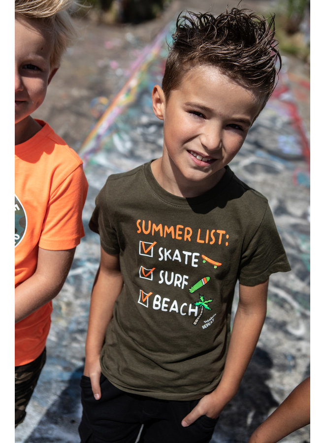 Tygo & Vito - T-shirt Summer List - Army