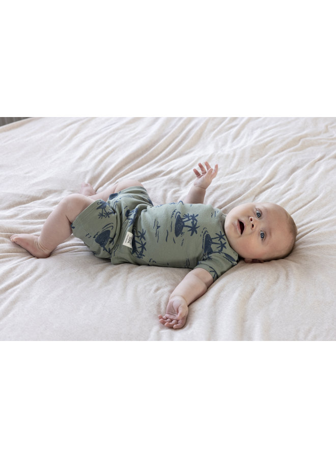 Feetje - Baby Pyjama Palm Parker Groen - Premium Sleepwear