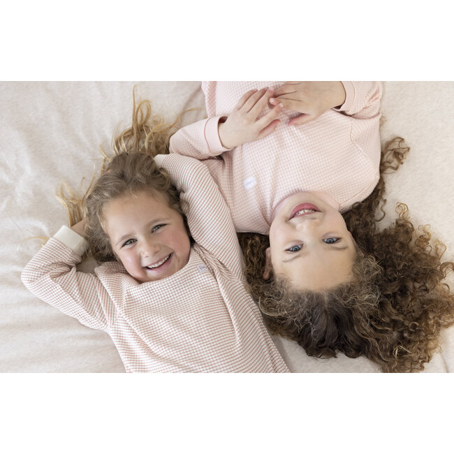 Feetje - Pyjama Wafel - Oud Roze