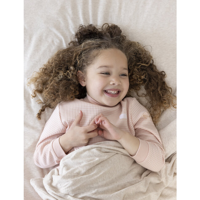 Feetje - Pyjama Wafel - Oud Roze