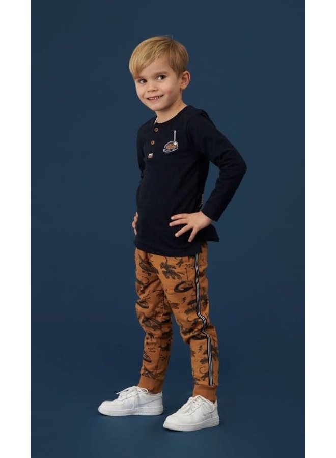 Sturdy - Broek AOP Camel - Ticket To Fun