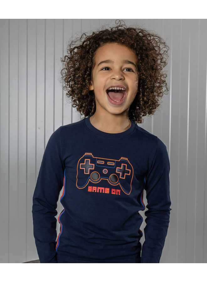 Tygo & Vito - Longsleeve Controller - Navy