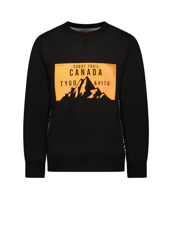 Tygo & Vito - Sweater Canada Sidestapes - Black
