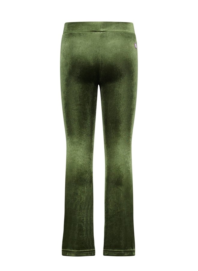 B.Nosy - Velvet Flair Pants - Militairy Green