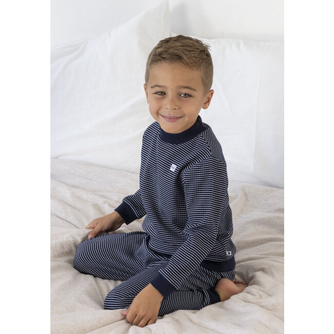 Feetje - Pyjama Wafel - Royal Blue