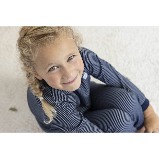 Feetje - Pyjama Wafel - Royal Blue