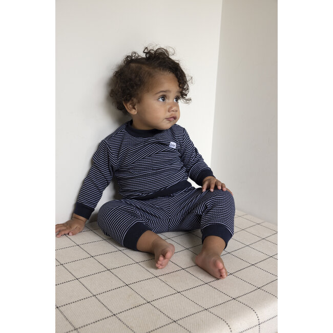 Feetje - Baby Pyjama Wafel - Royal Blue