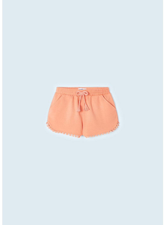Mayoral - Chenille Shorts - Peach