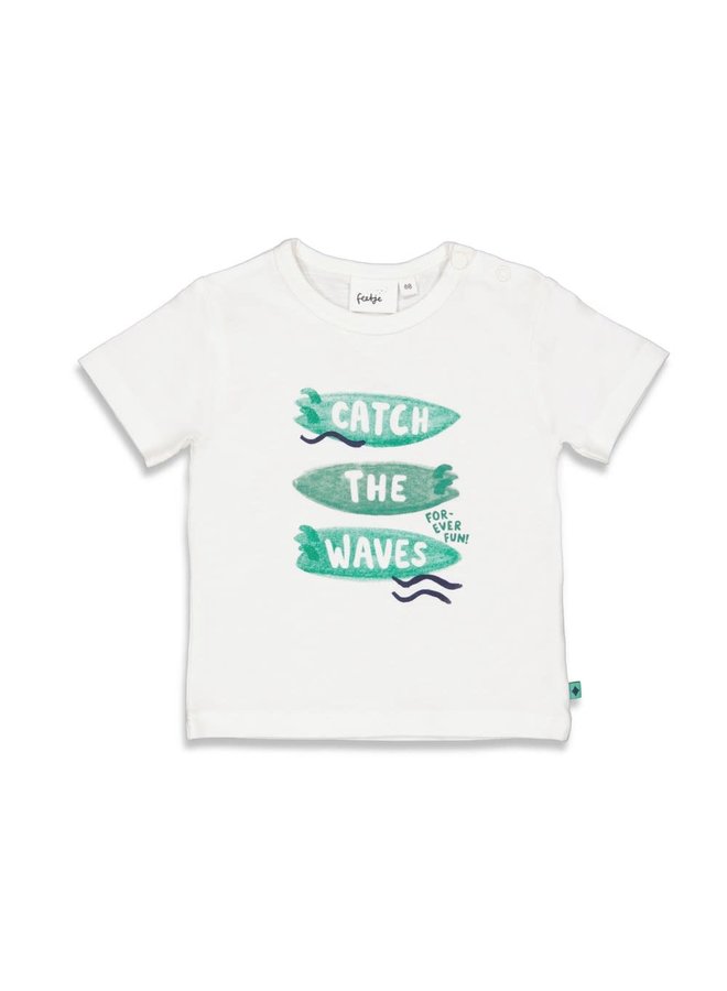 Feetje - T-shirt Offwhite - Surf's Up Club