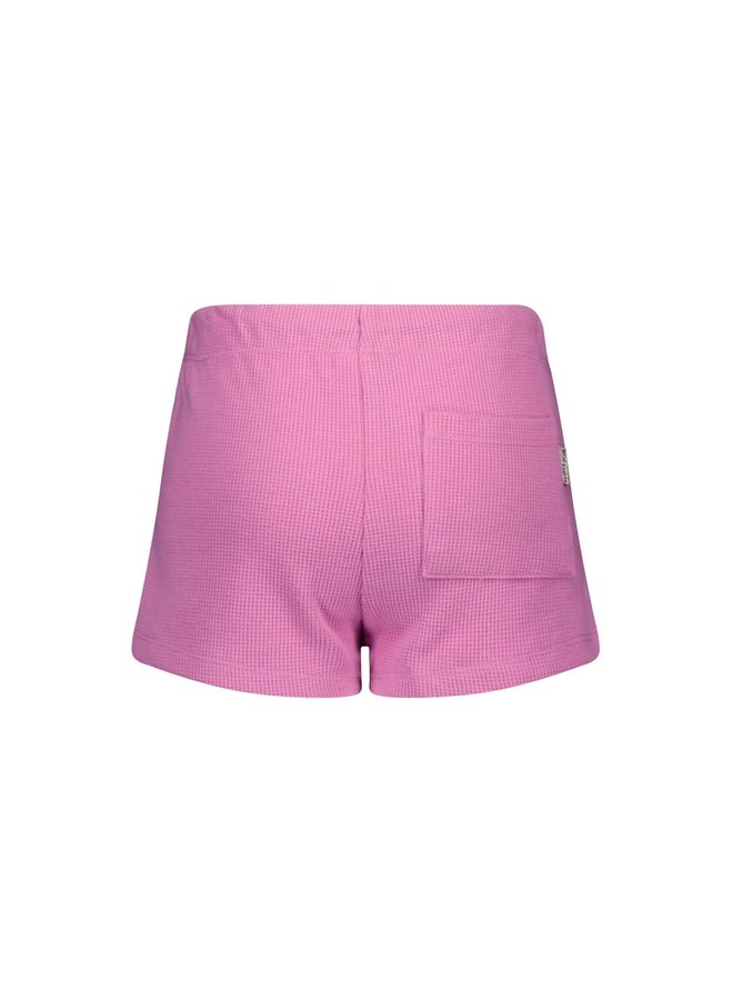 B.Nosy - Short Waffle Pants - Orchid