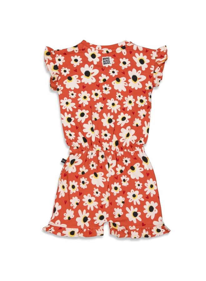 Feetje - Jumpsuit Roest - Have A Nice Daisy