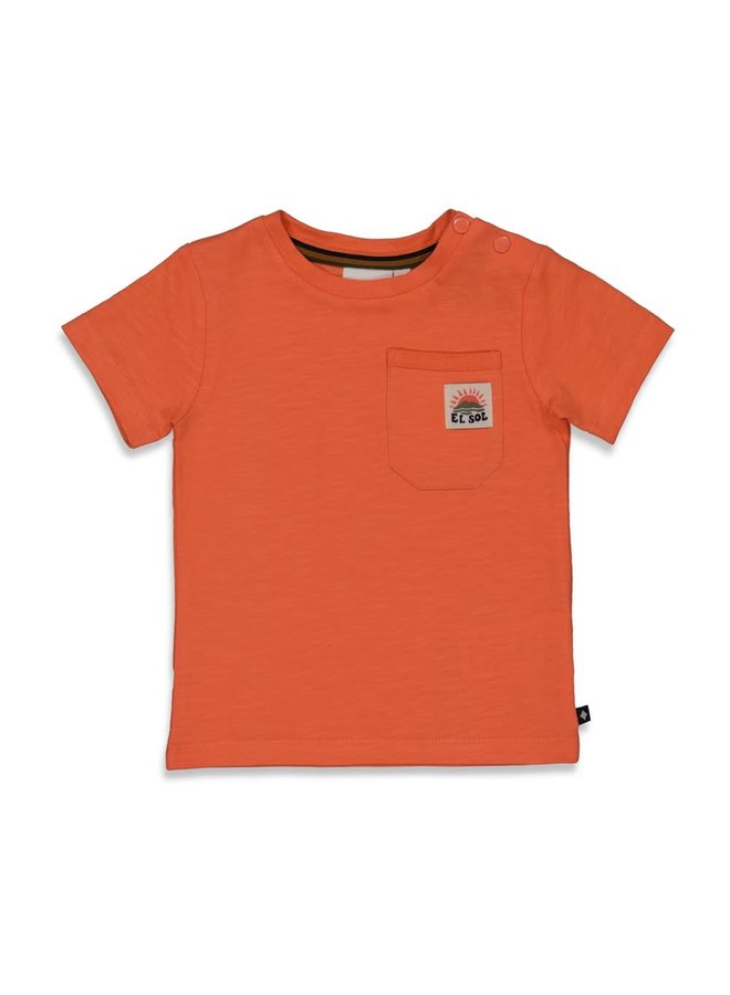 Feetje - T-shirt Oranje - El Sol