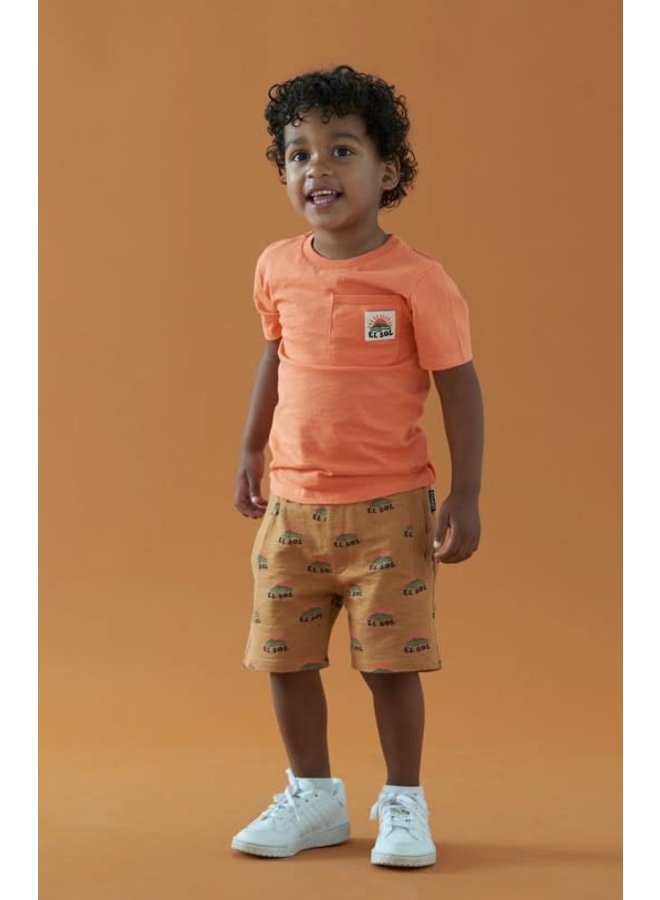 Sturdy - T-shirt Oranje - El Sol